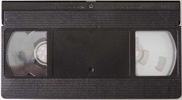 VHS cassettes