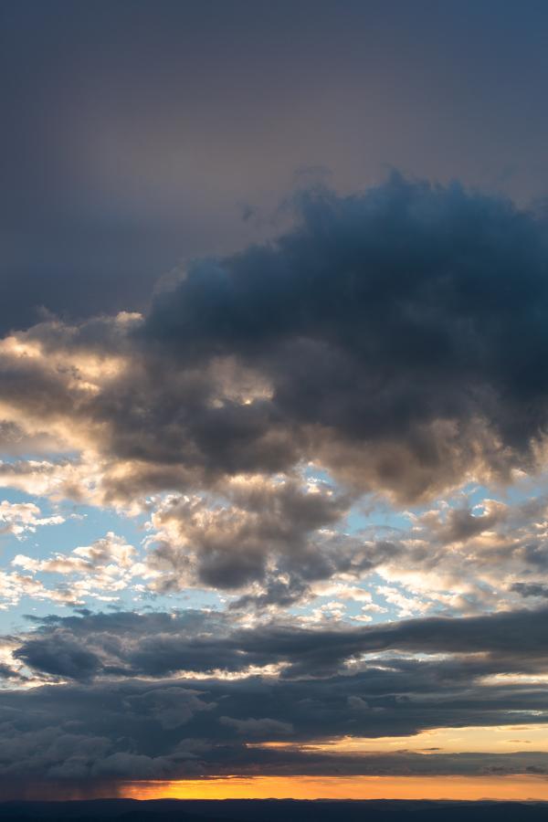 Vibrant Sunrise Cloudscape