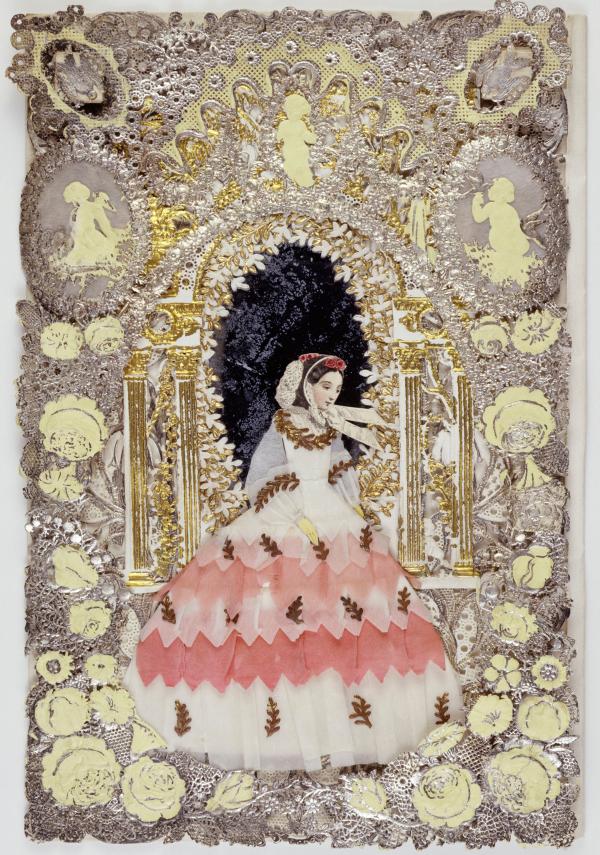Victorian Valentine Card