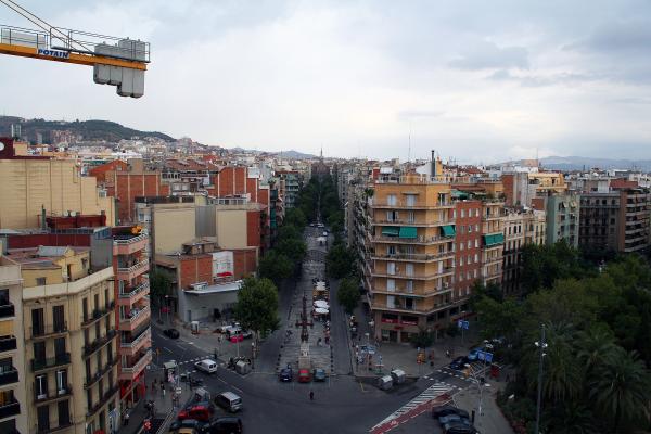 View from top of office building - Barce