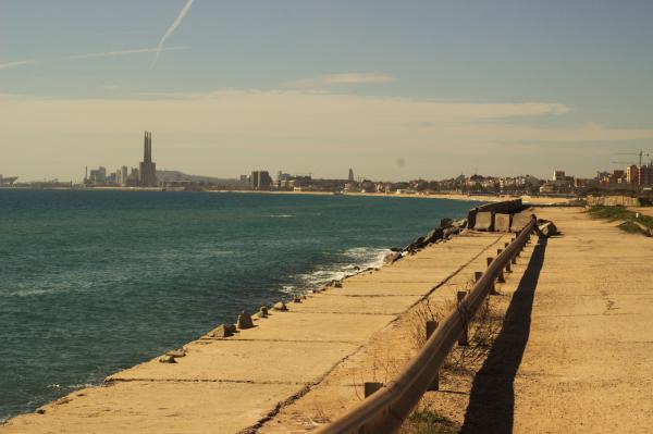 View of Badalona Seafront