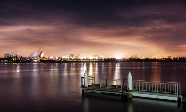 View of City at Night