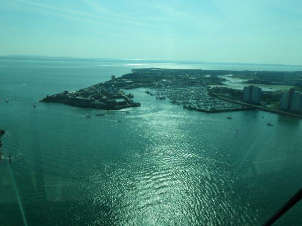 View over gosport