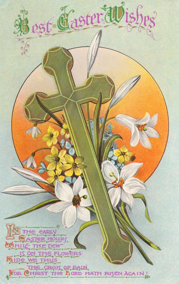 Vintage Easter Greeting Card