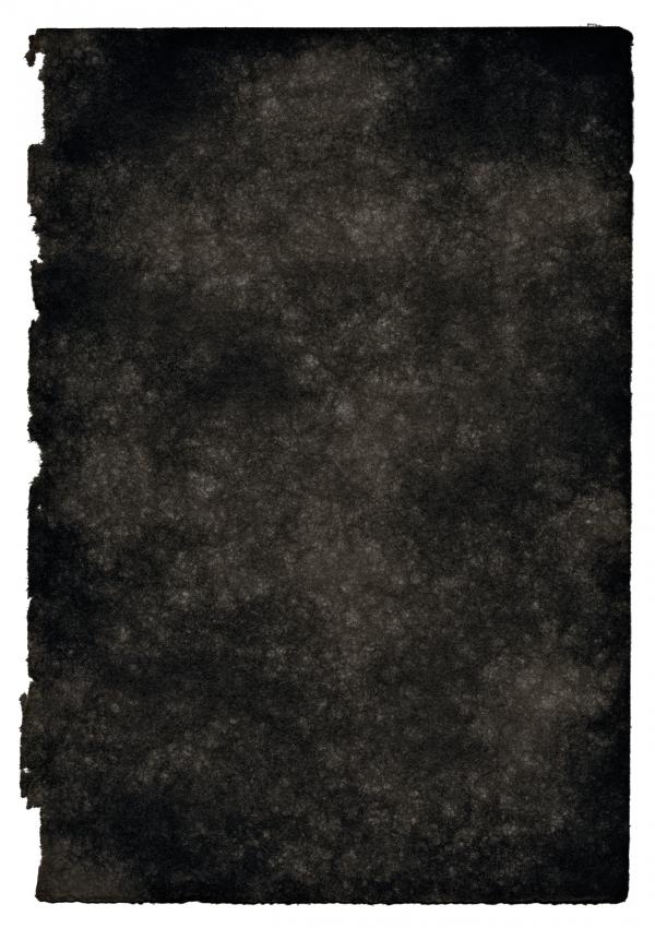 Vintage Grunge Paper - Charred Black