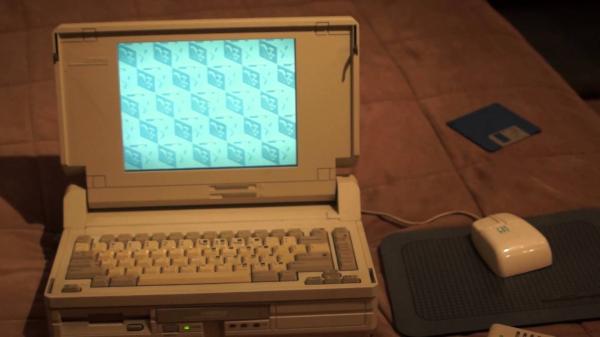 Vintage Laptop Computer
