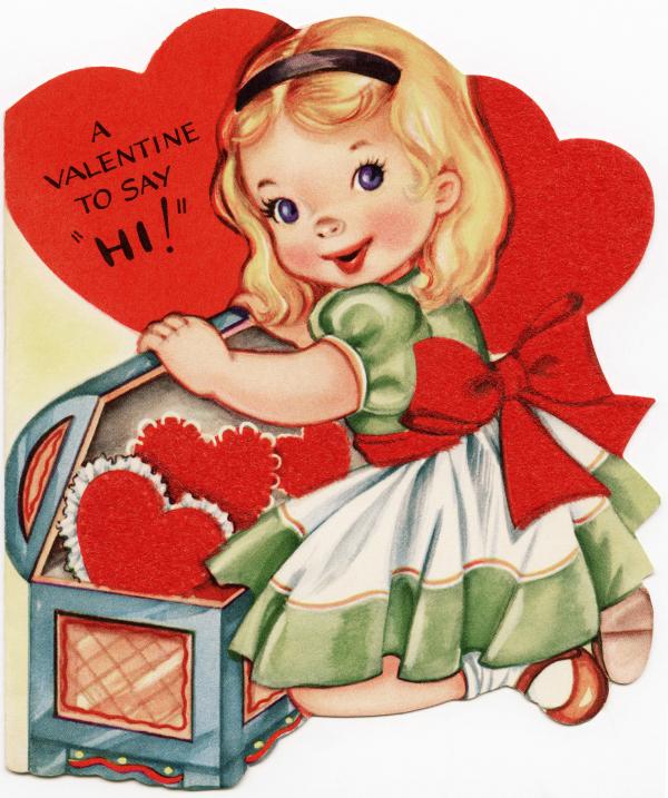Vintage Valentine Card