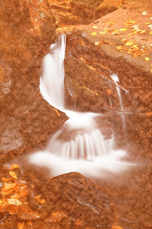 Vintage Velvet Waterfall