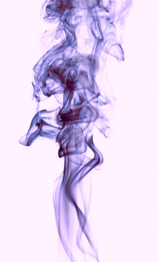 Violet smoke