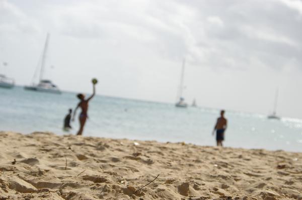 Volleyball at the beach
