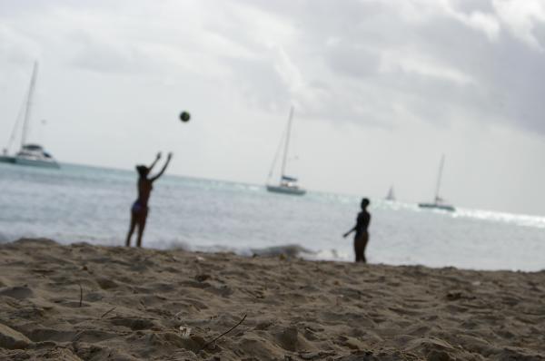 Volleyball at the beach
