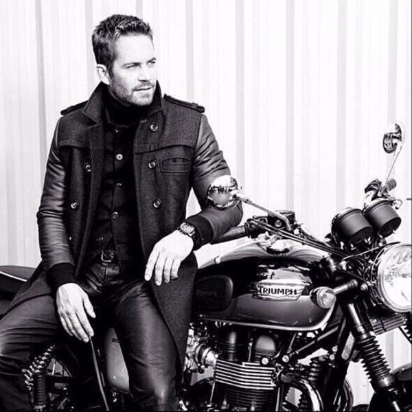 Walker and biker
