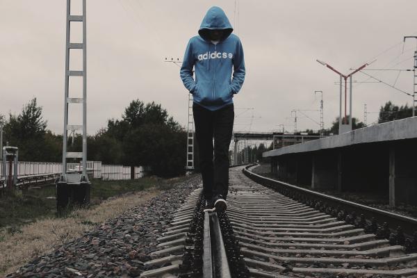 Walking in Railway