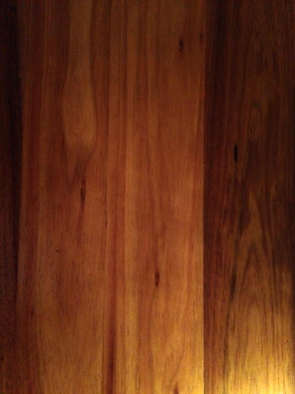 Warm wooden table top