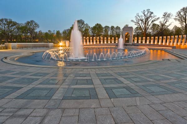 Washington DC World War II Memorial - HD