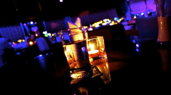 Water in a bar