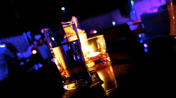 Water in a bar