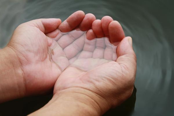 Water in Hands
