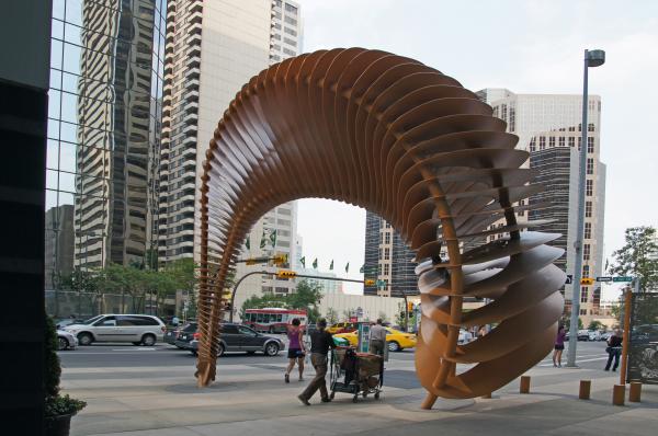 Weaving Fence and Horn - Calgary, Alberta