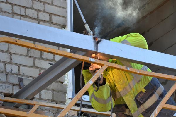 Welding steel