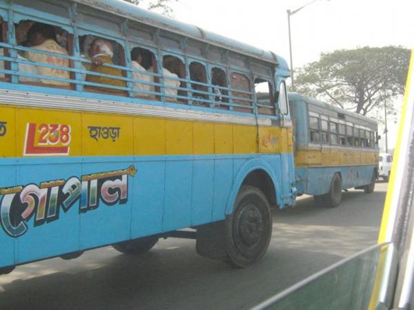 Wheels on the road