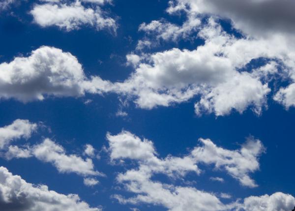 Whie clouds