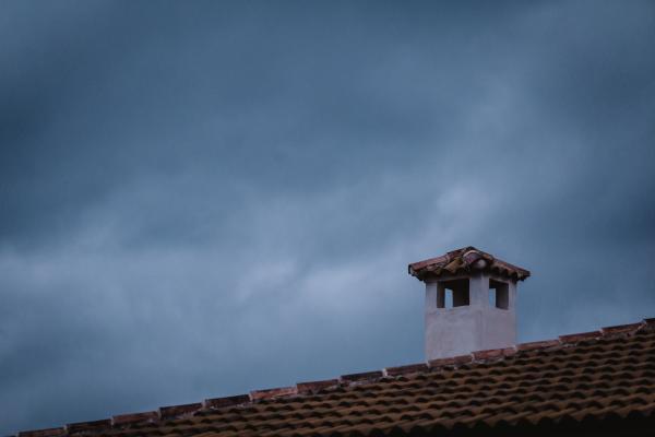 White and Brown Concrete Chimney