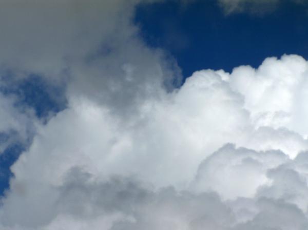 White clouds