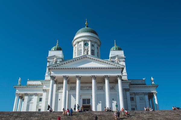 White Concrete Building Under Blue Sky