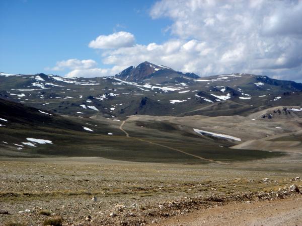 White mountain