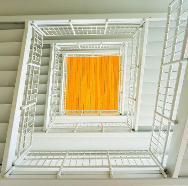 White Stairway