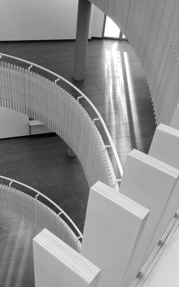 White Steel Rails
