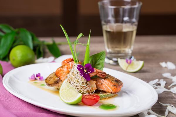 White Wine and Salmon