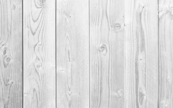 White wooden slats