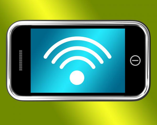 Wifi Internet Connected On Mobile Phone