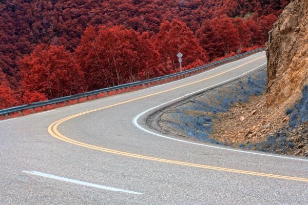 Winding Road - Split Tone HDR