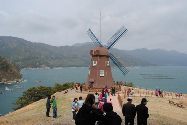 Windmill near the Seashore