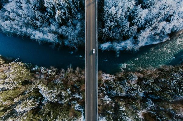 Winter bridge
