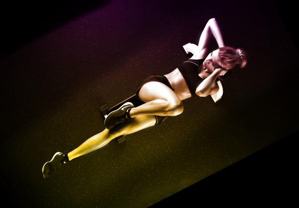 Woman Exercising Abs on the Floor Mat