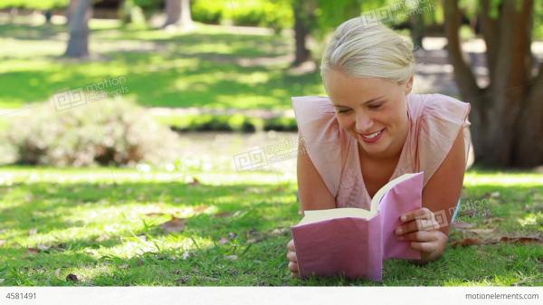 Woman Reading Book