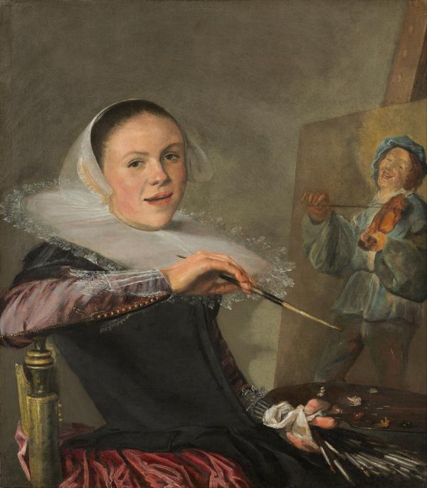 Woman Self Portrait
