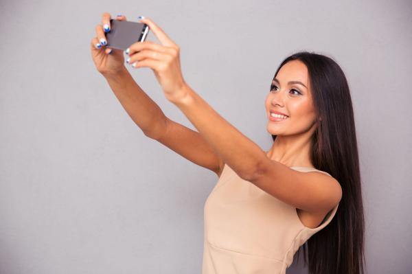 Woman Taking Selfie