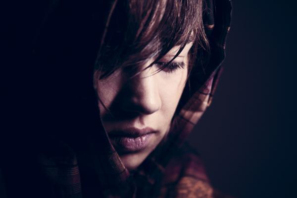 Woman Wearing Hood