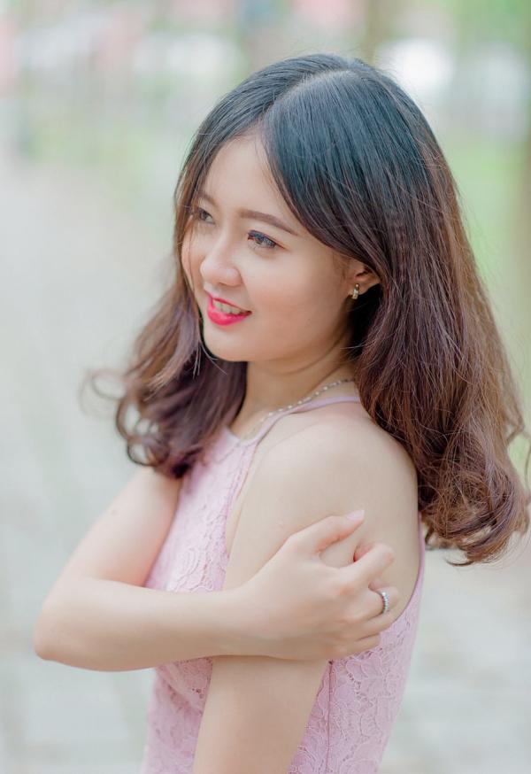 Woman Wearing Pink Tank Top