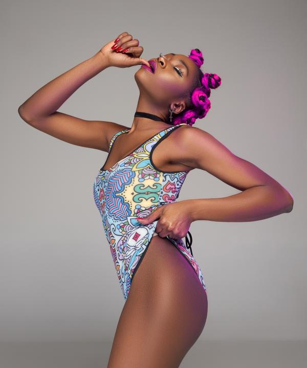 Woman Wearing Swimsuit Photo