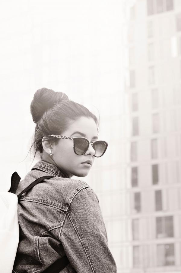Women's Grey Denim Jacket