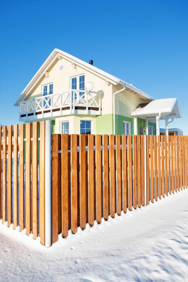 wooden house