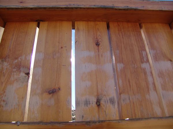 Wooden planks
