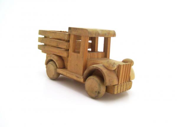 Wooden truck