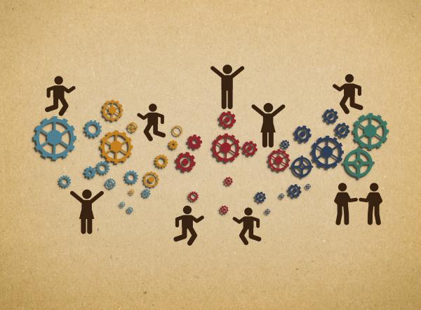 Workforce teamwork within an organization